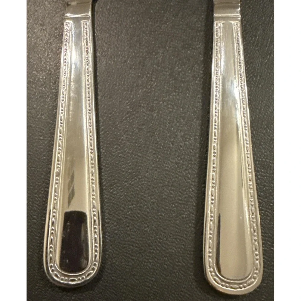 Vintage Pfaltzgraff Stainless Steel Flatware 13 Piece Set‎ Knives Forks Spoon